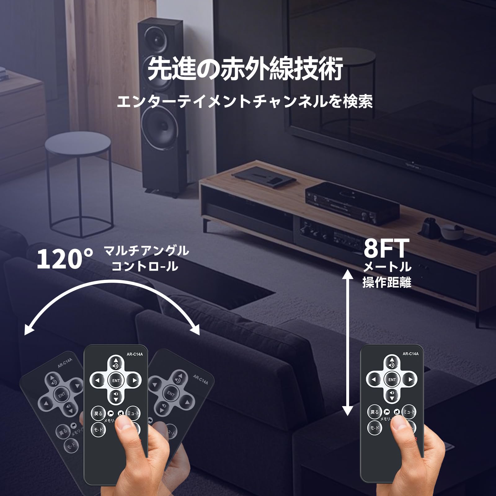 Amazon.co.jp: レーダー探知機リモコン AR-C14A for セルスター ASSURA